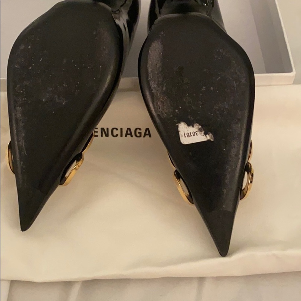 Balenciaga Knife Black heels - Picture 3 of 4
